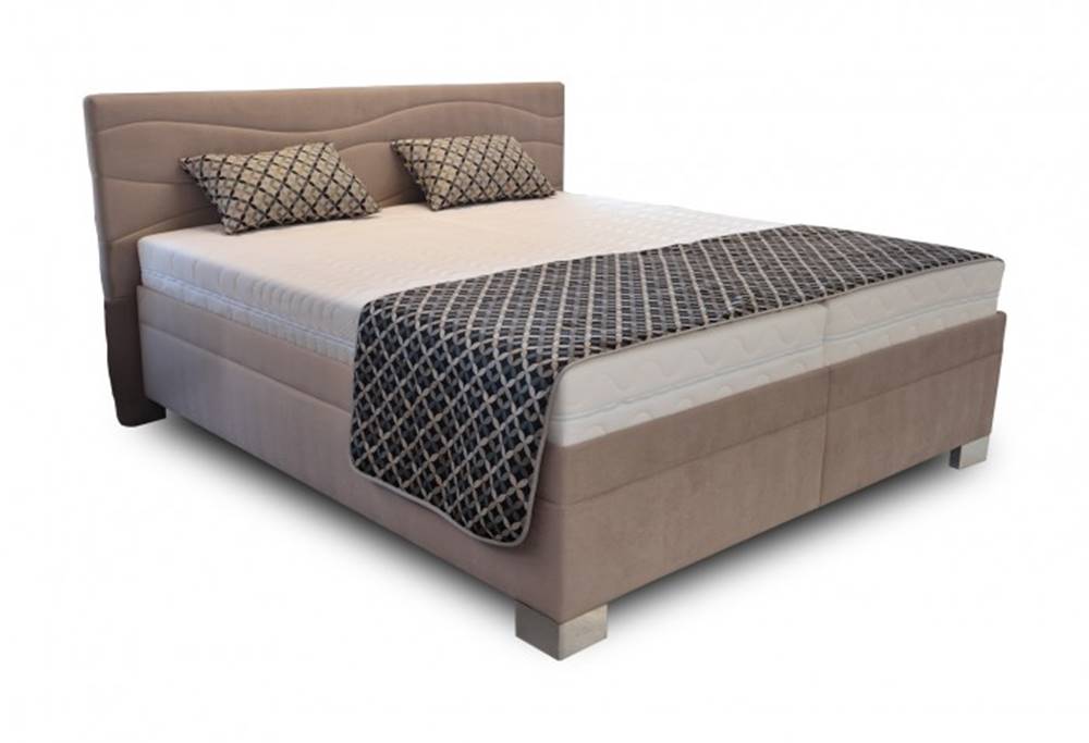 OKAY nábytok Čalúnená posteľ Windsor 180x200 vrátane výkl.roštov,matrac. a úp
