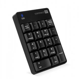 Bezdrôtová numerická klávesnica Connect IT CKB-0061-BK