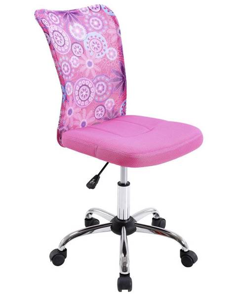 Ružová stolička Livetastic