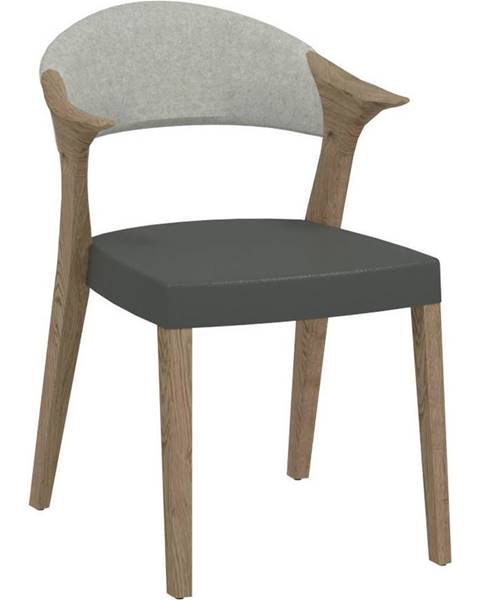 Sivá stolička Voglauer