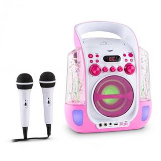 Auna Auna Kara Liquida, karaoke systém, CD, USB , MP3, fontána, LED, 2 x mikrofón, prenosný