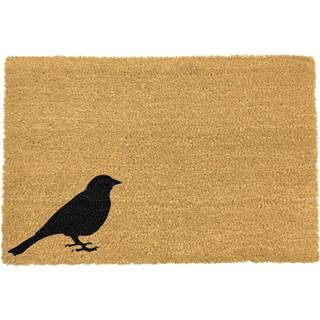 Artsy Doormats Rohožka z prírodného kokosového vlákna Artsy Doormats Bird, 40 x 60 cm